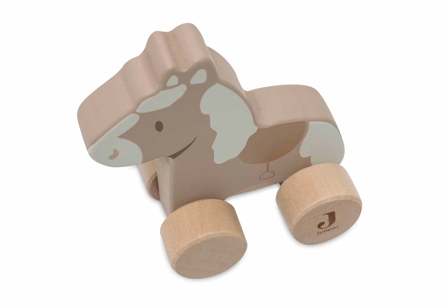 Wooden Horse on Wheels