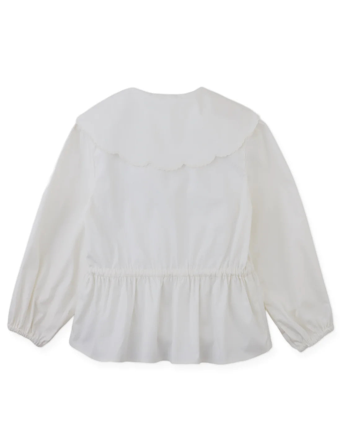 Mercedes Top with Peplum Sleeves