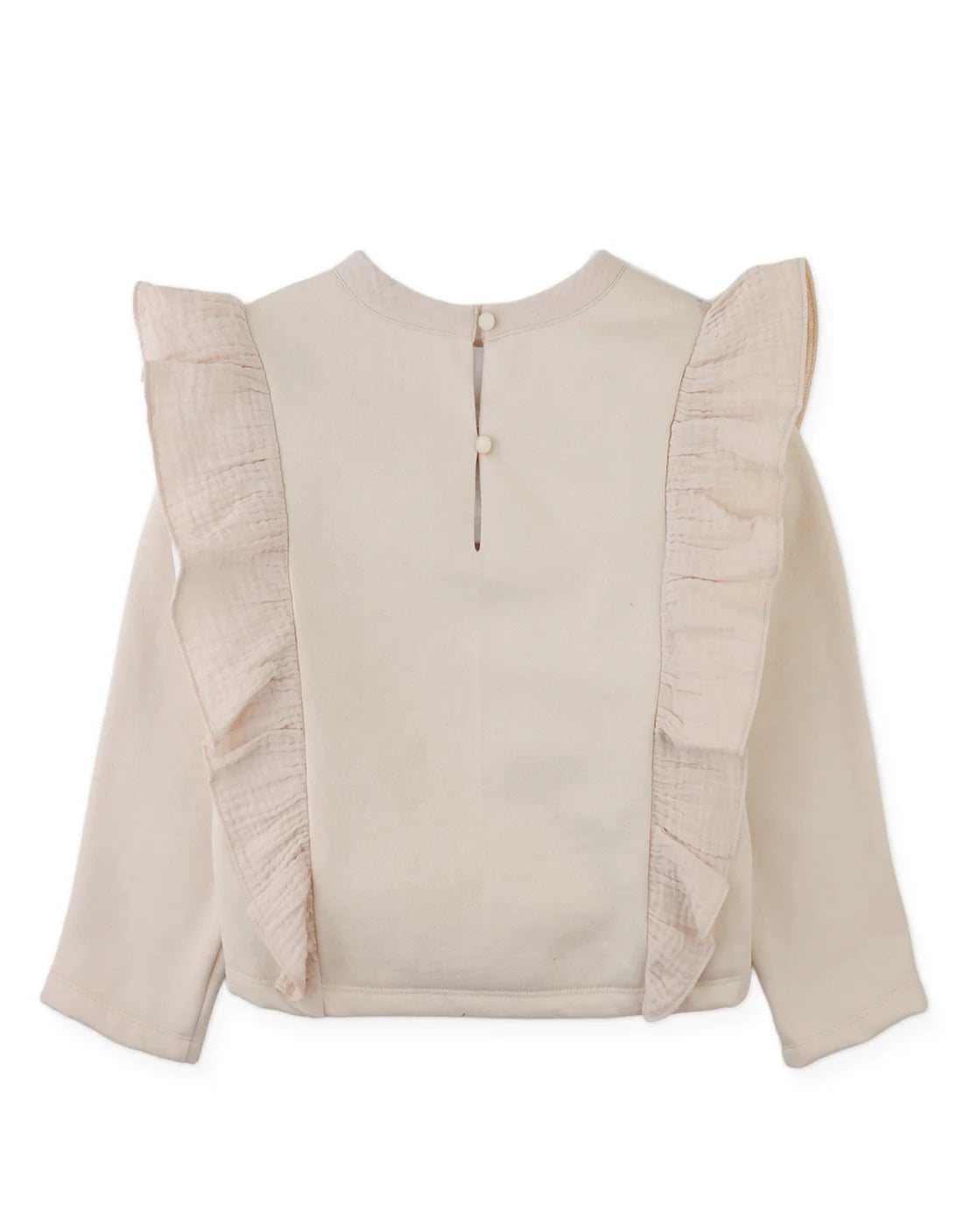 Rosamund Top with Flower Cross-Stitch
