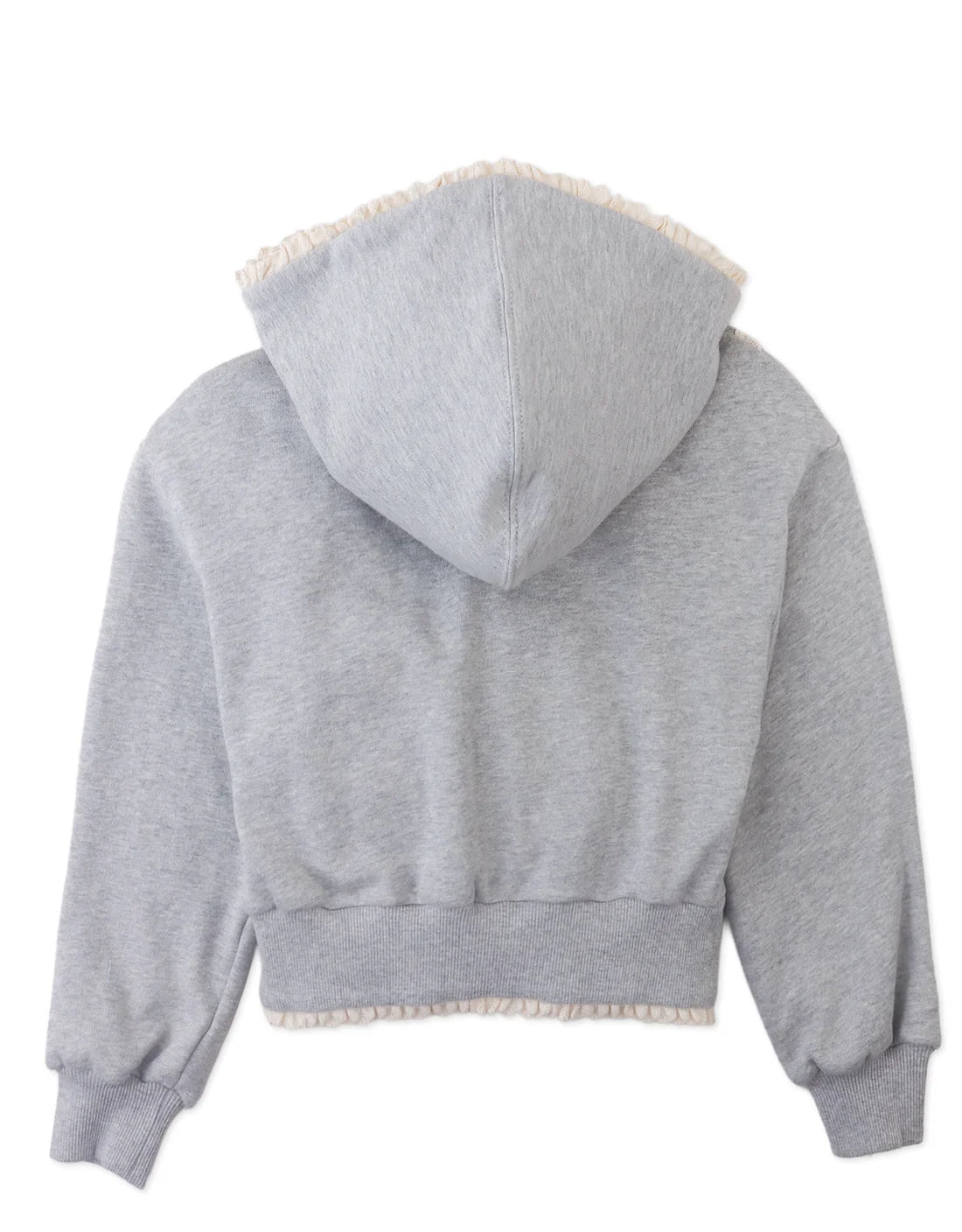 Elspeth Hoodie Jacket with Wide Rib Hem