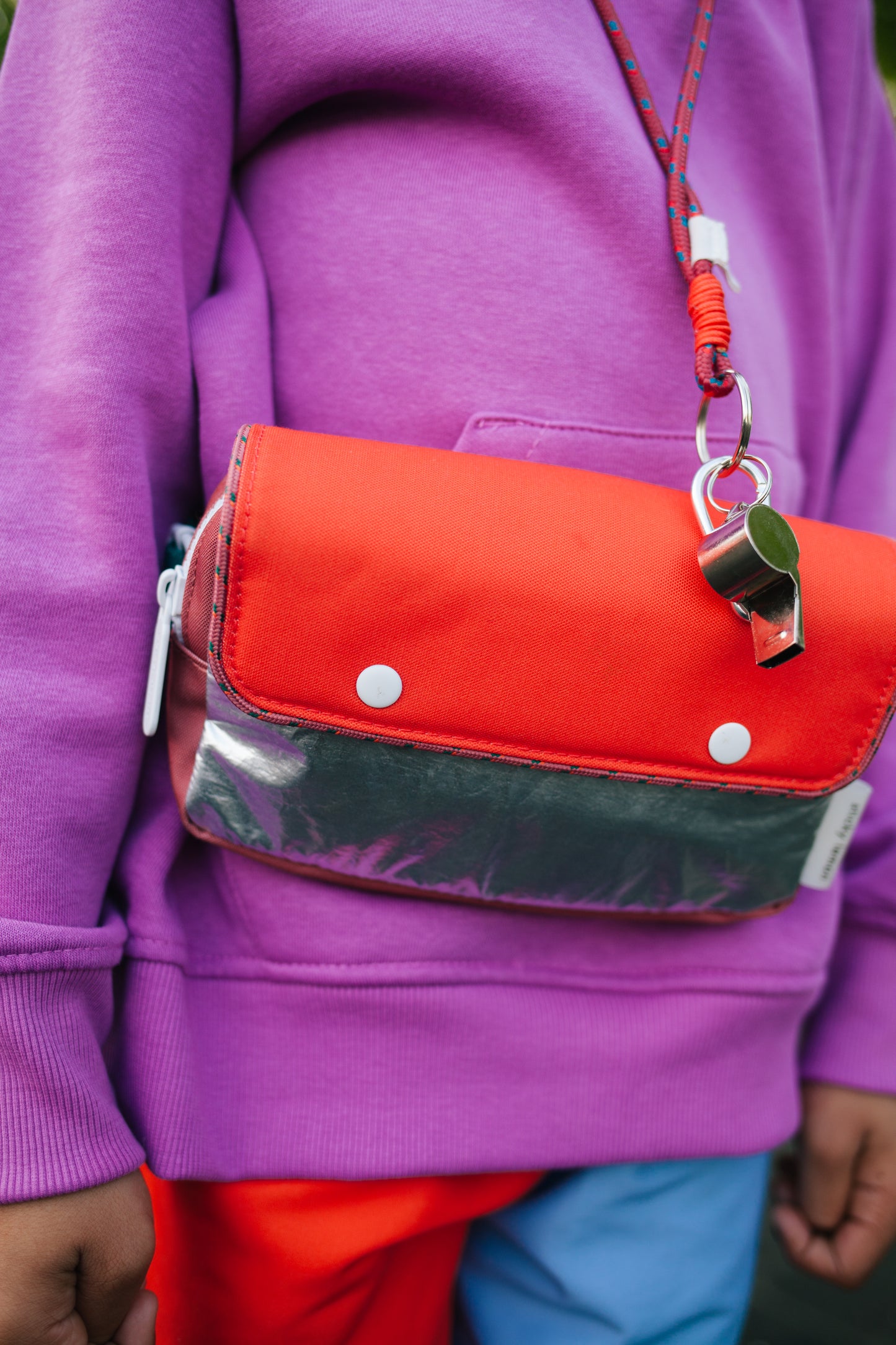Fanny Pack Small | Envelope -  Rugby Red