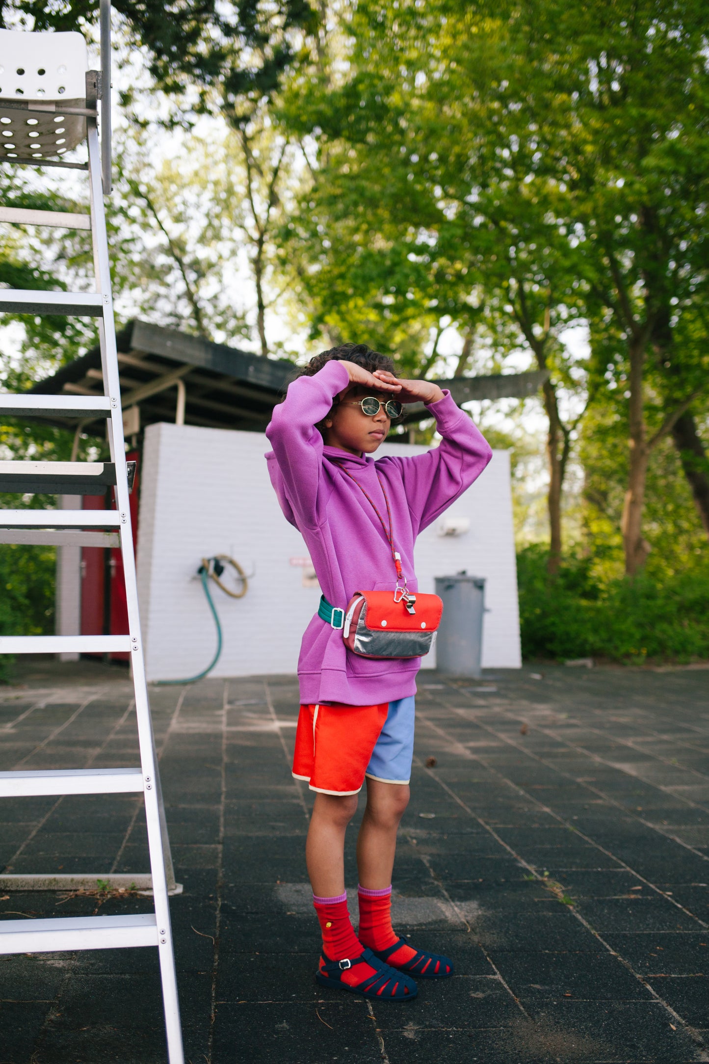 Fanny Pack Small | Envelope -  Rugby Red