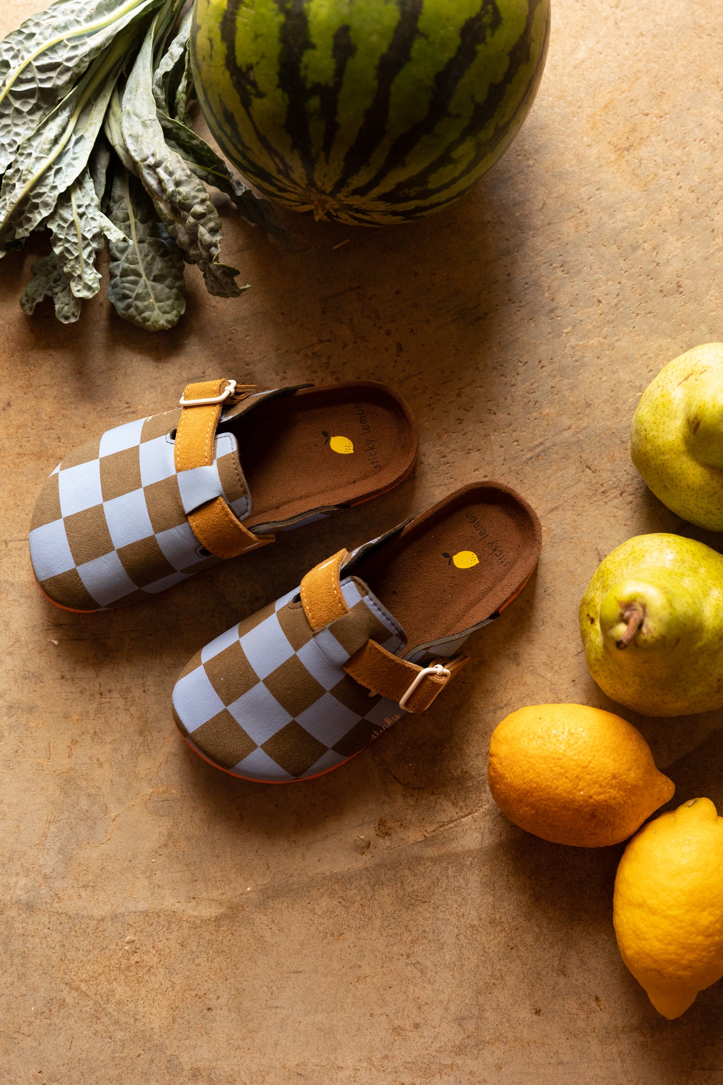 Clogs • Soil Green + Blooming Purple