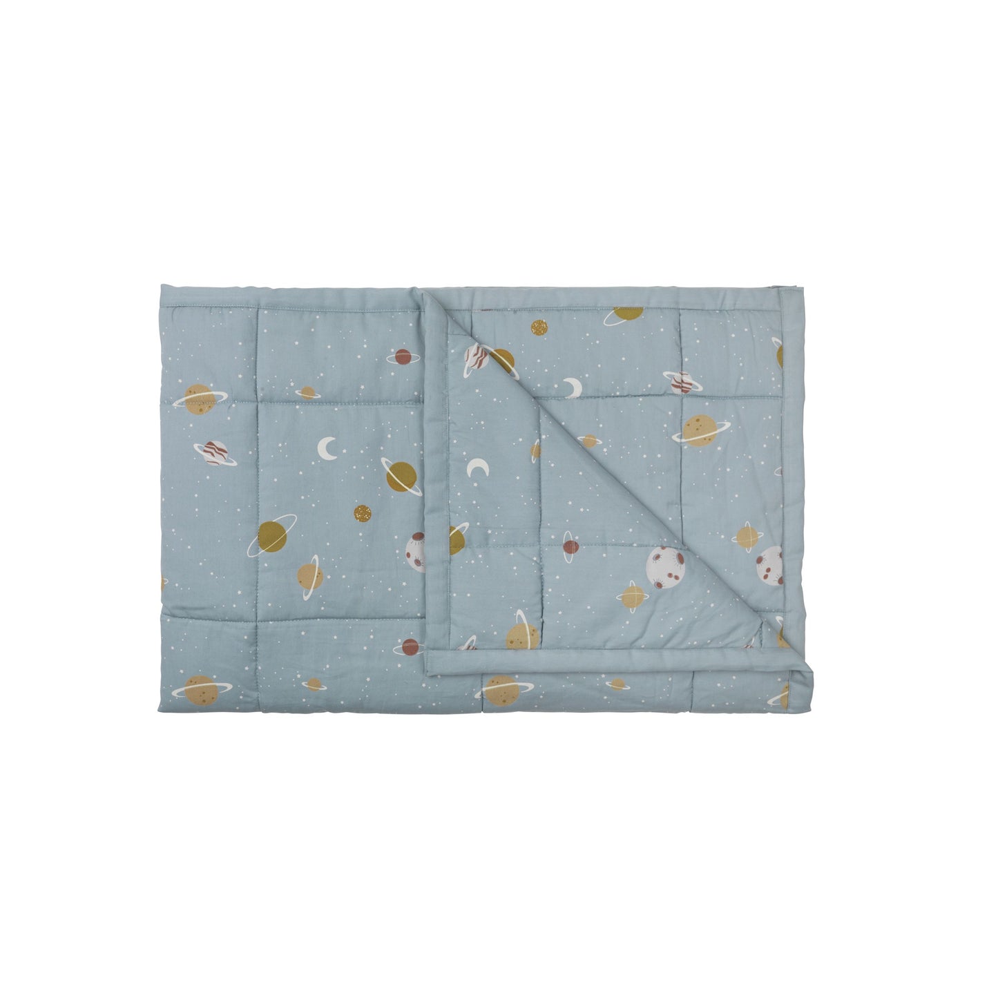 Quilted Baby Blanket - Planetary