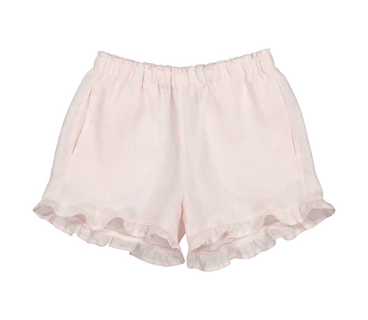 Pala Frill Shorts - Mauve Rose