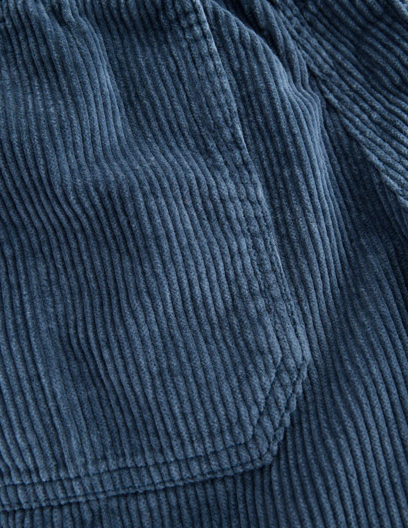 Pull-on Cord Trousers-Blueberry Pie