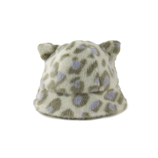 ხელოვნური ბეწვის ქუდი ყურებით