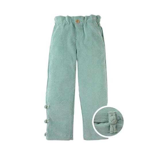 Arielle Straight Fit Pants with Side Slits