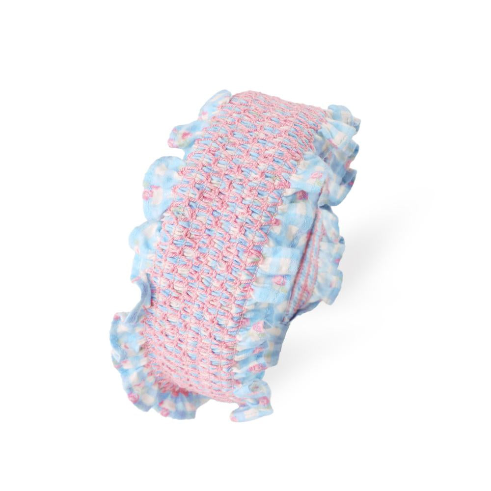 Lory Headband With Contrast Smocking