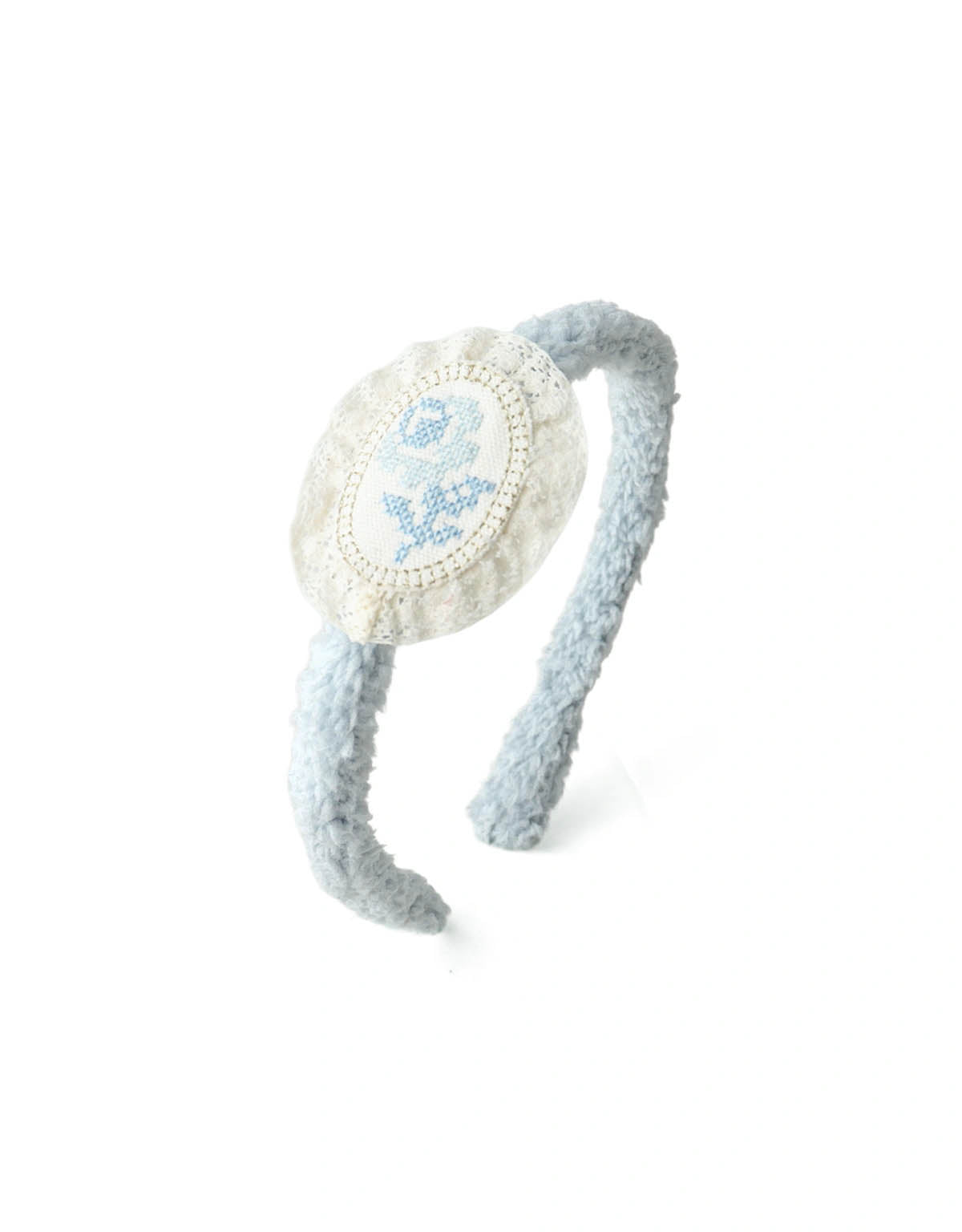 Sherpa Headband with Patch Embro