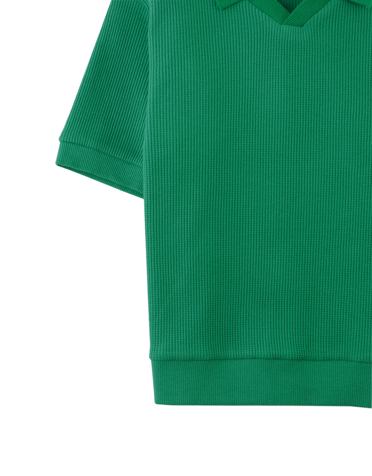 BOYS' KNIT SHIRTS OF COTTON