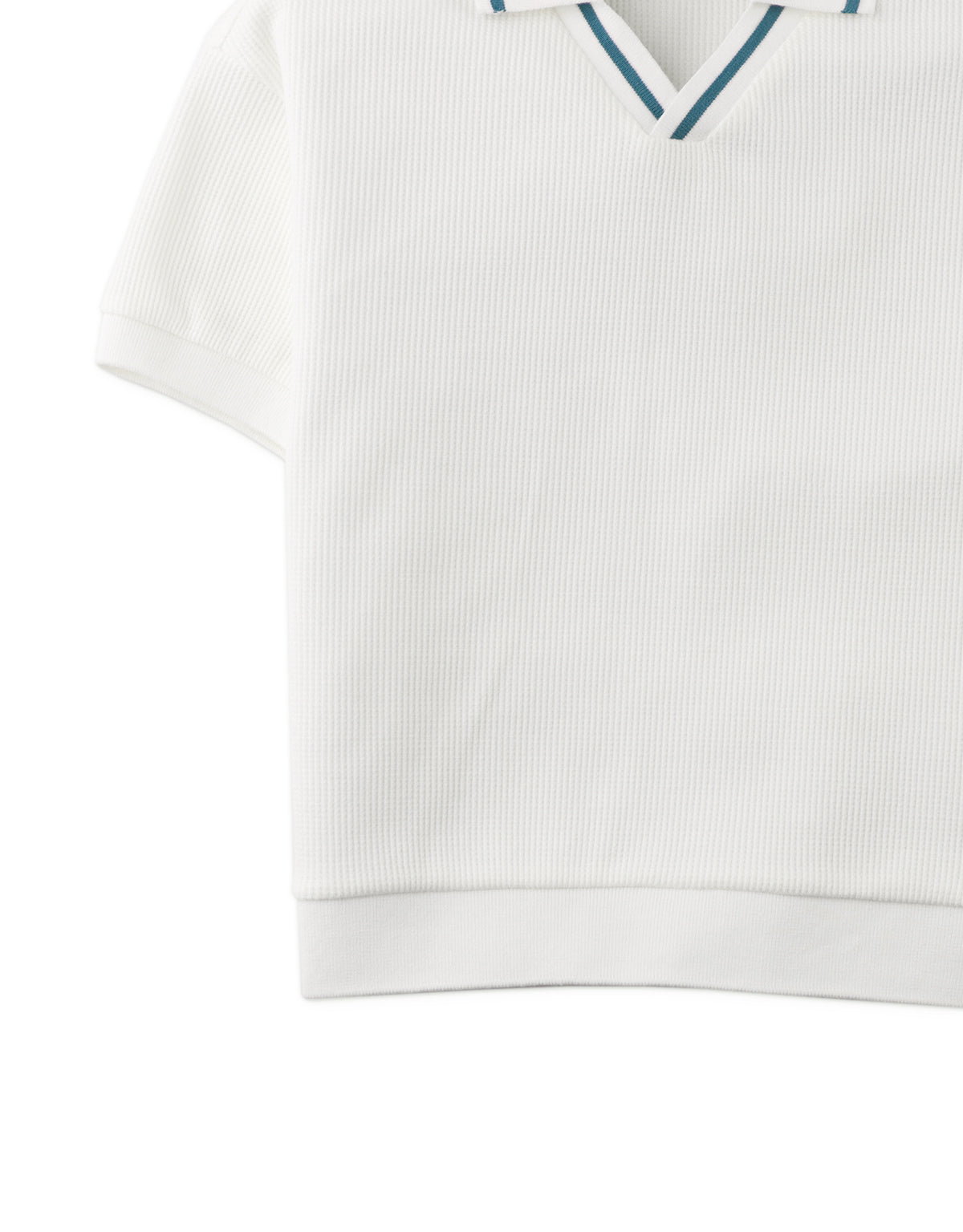 Boys Nico Waffle Polo Shirt