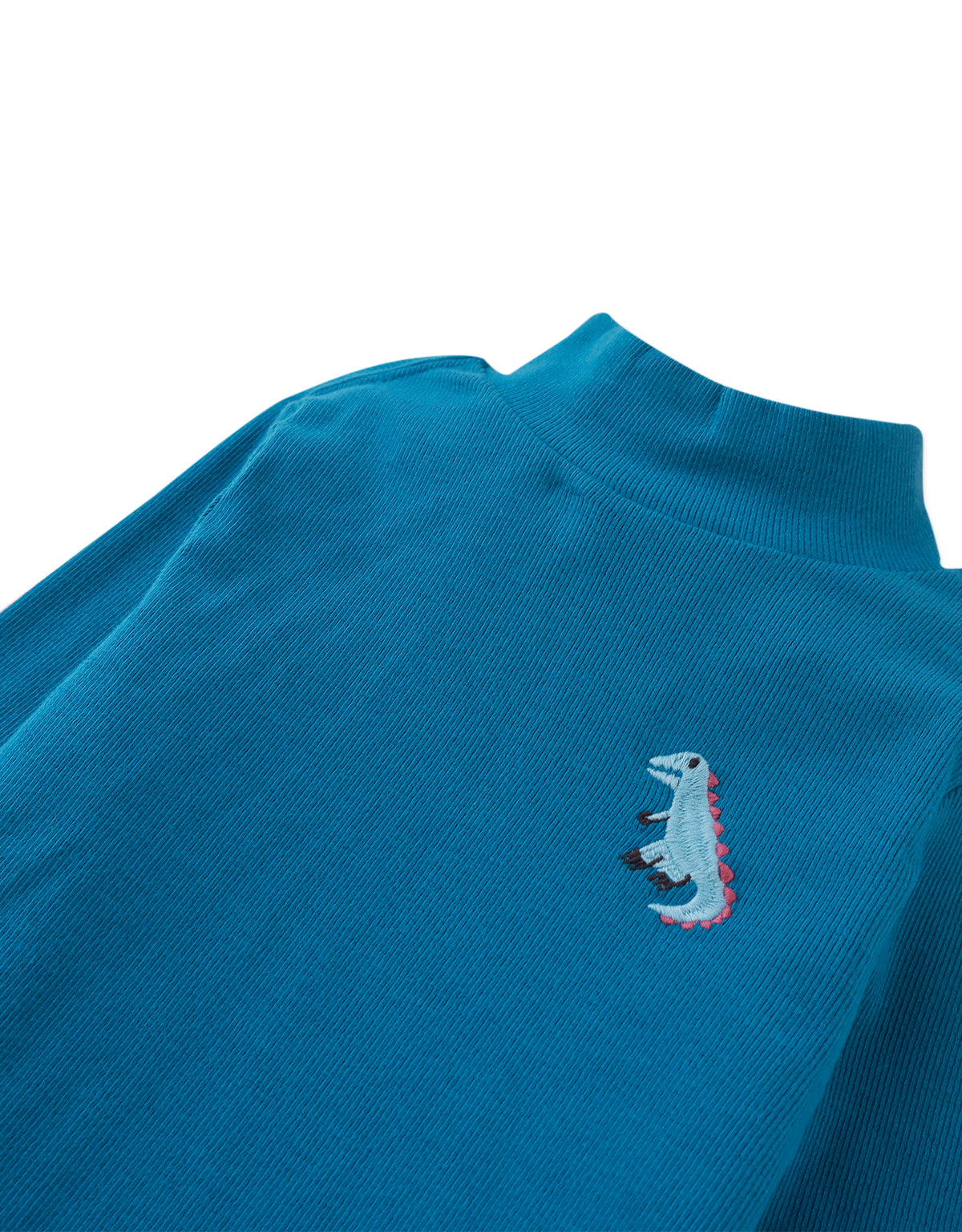 Mock Neck Long Sleeve T-Shirt