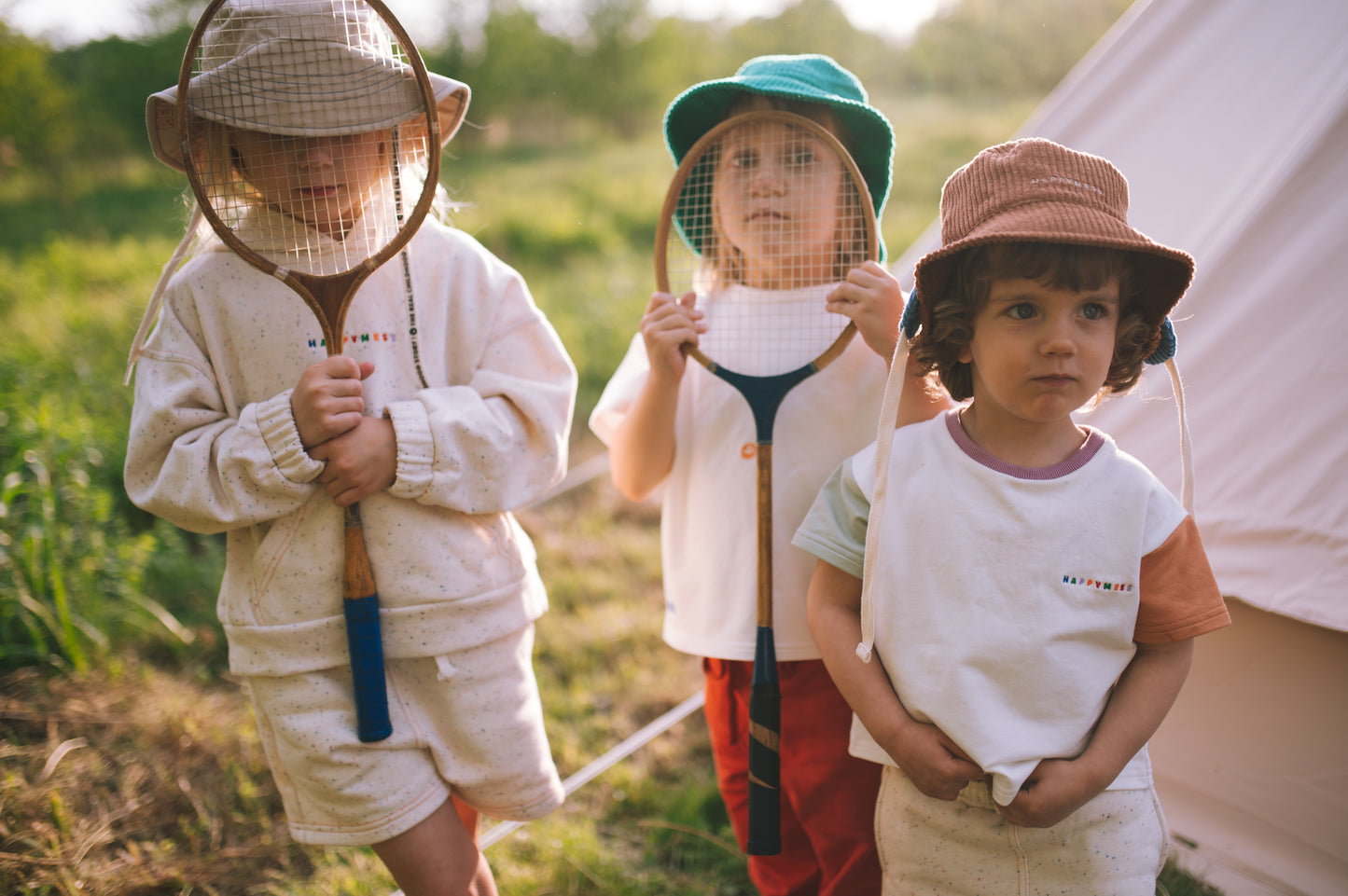 კორდურო ქუდი - ვარდისფერი ბლუში/მოსი