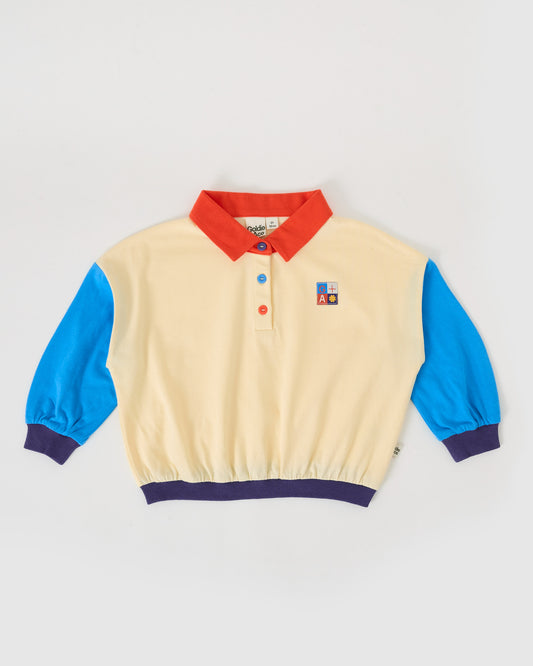 Relaxed Rugby Sweat Top