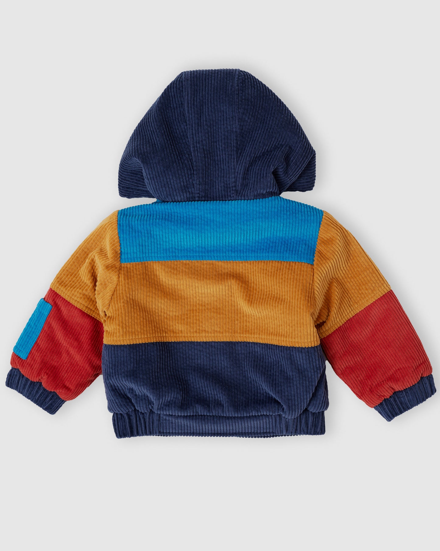 Retro Corduroy Colourblock Jacket