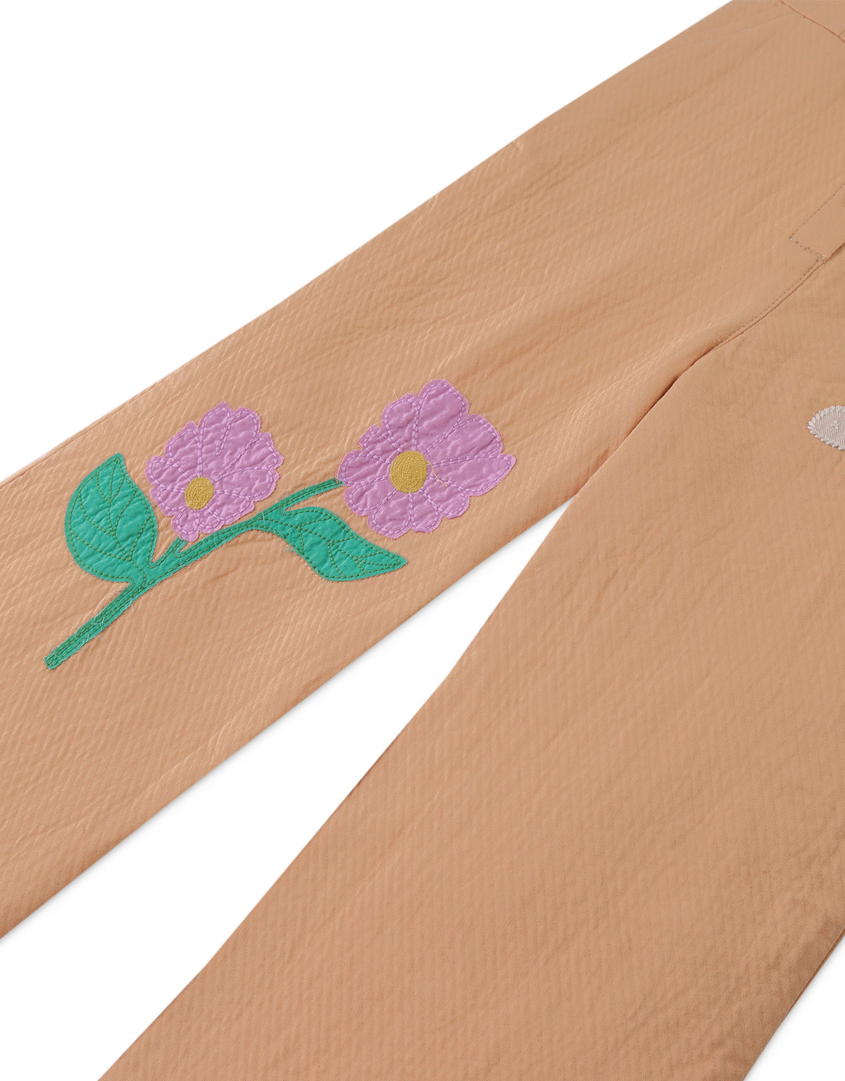 Girls Eunice Strappy Jumpsuit With Front Buttons And Appliques