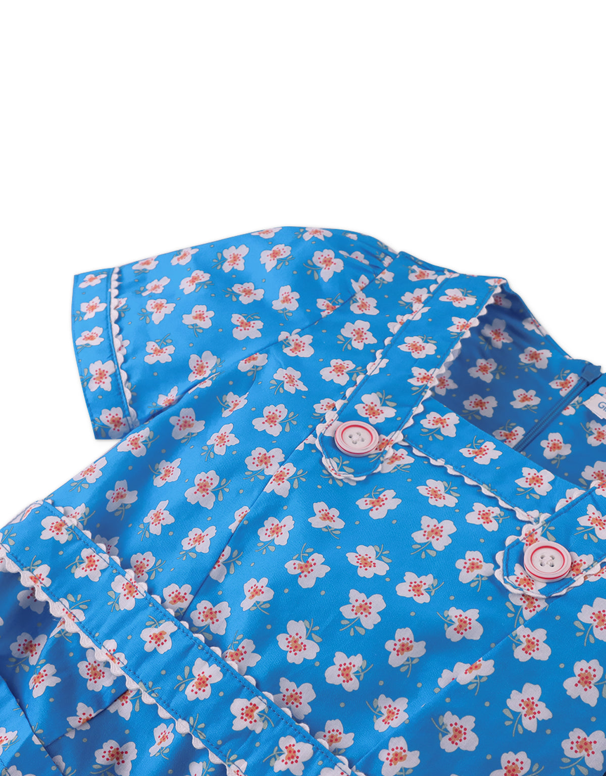 Girls Olivia Retro Dress With Pockets