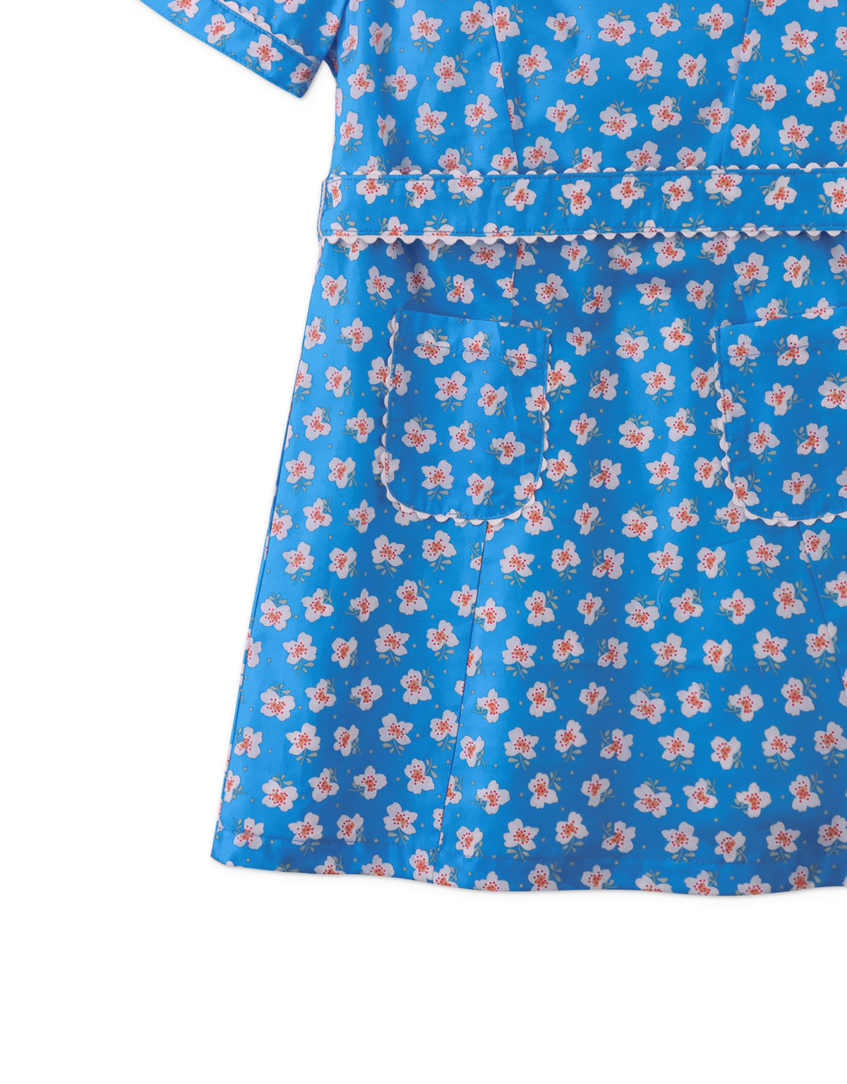 Girls Olivia Retro Dress With Pockets