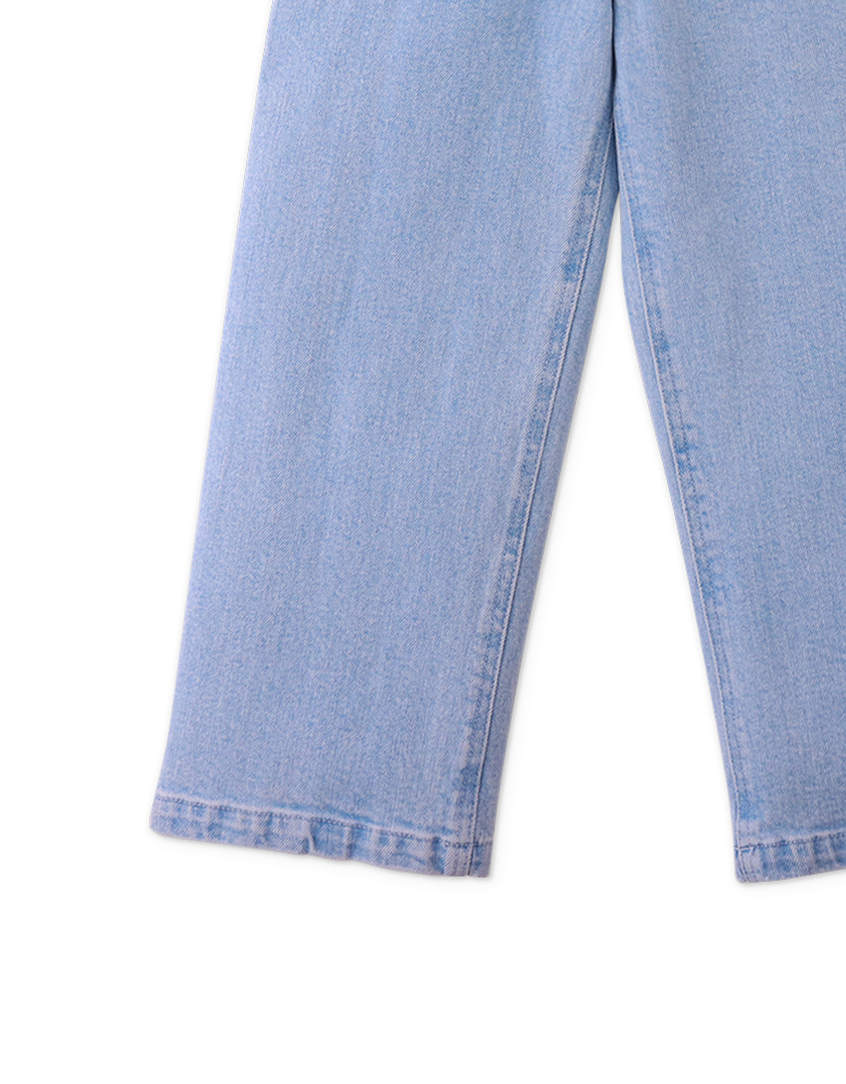 Girls Esme Denim Pants With Bird Patch Pocket