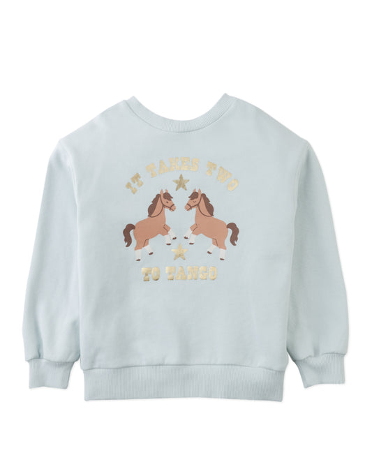 Cheyenne Pullover with "It Takes Two to Tango" Text