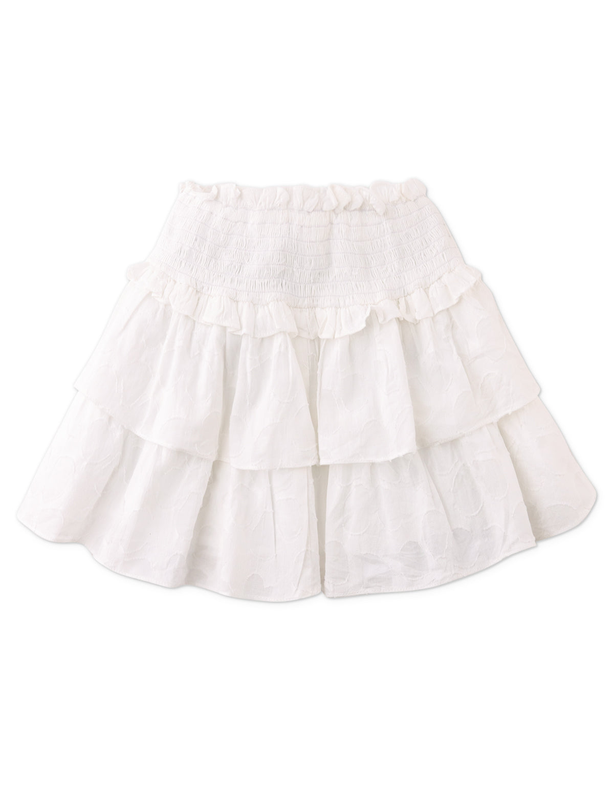 Girls' Woven Skirts Of Cotton