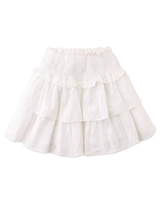Girls' Woven Skirts Of Cotton