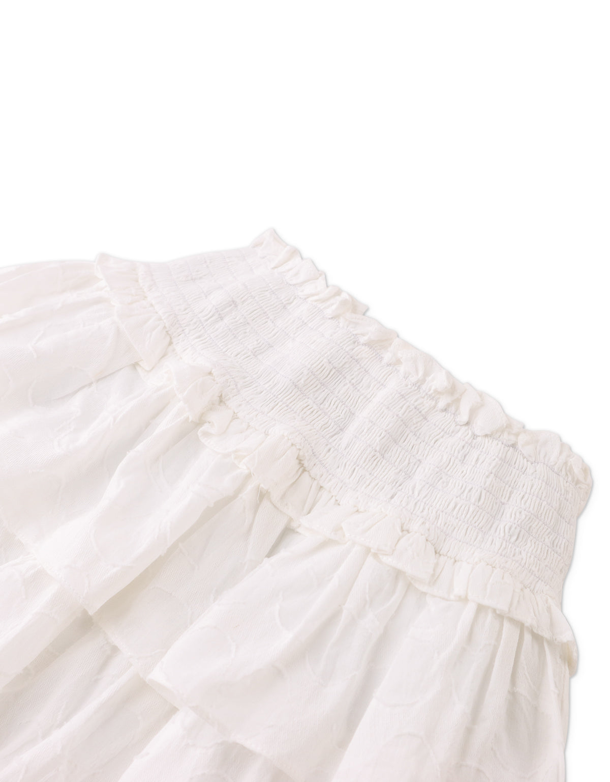 Girls' Woven Skirts Of Cotton
