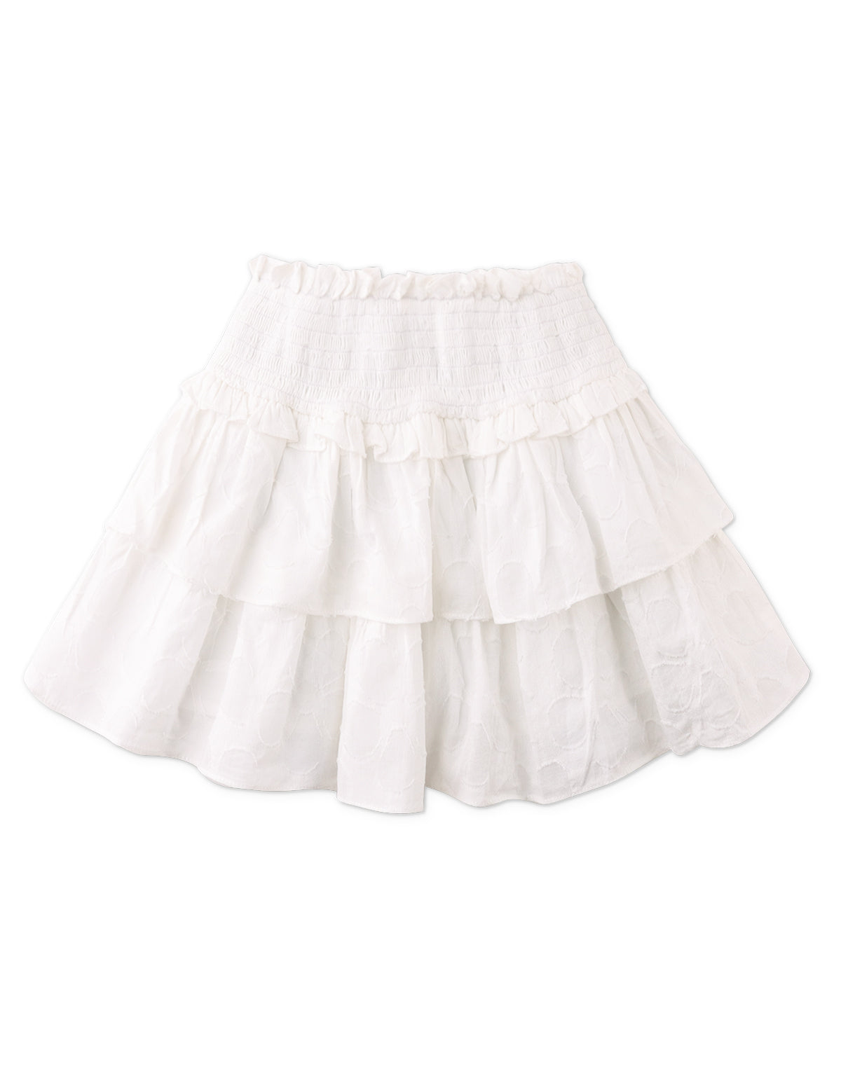 Girls' Woven Skirts Of Cotton