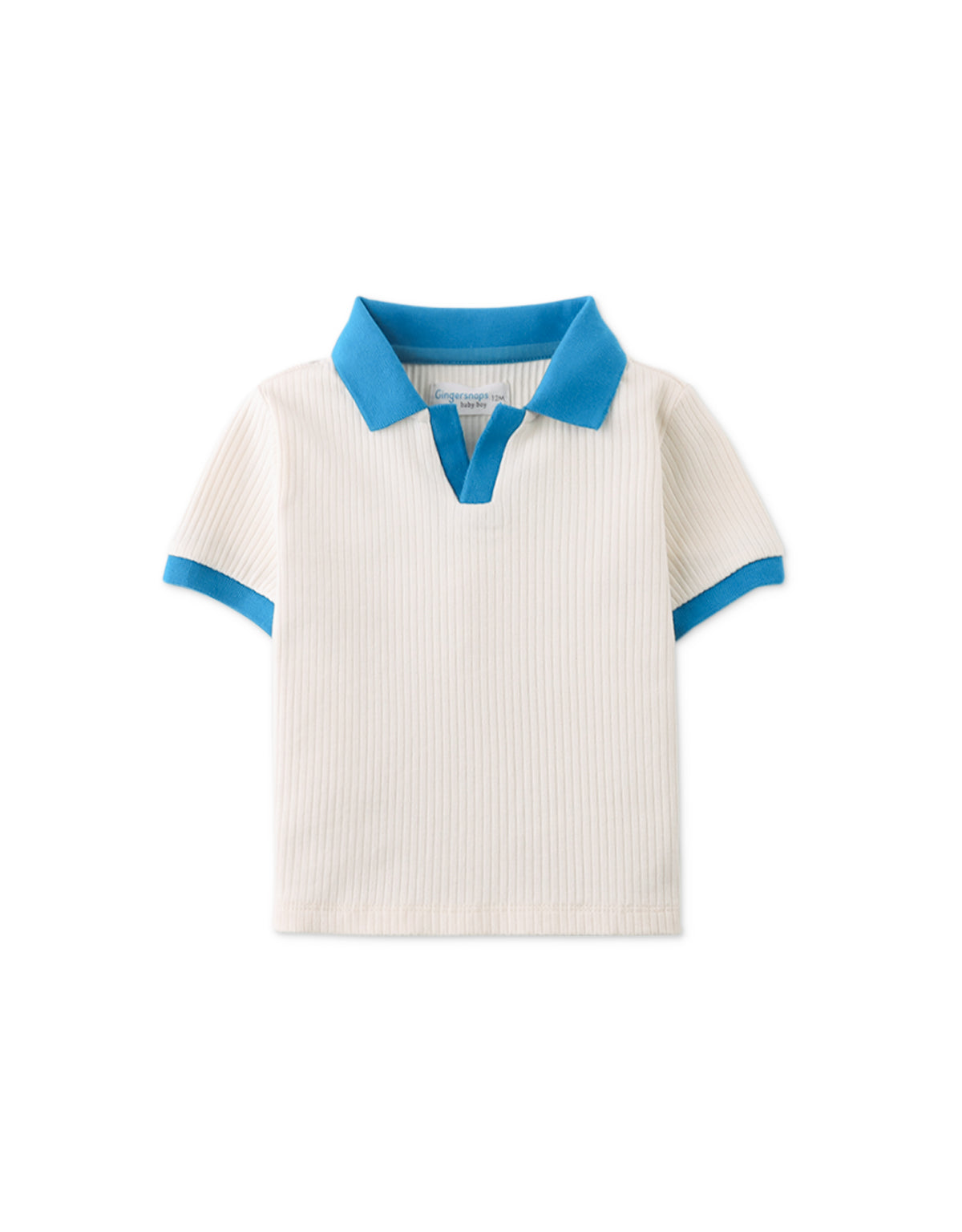 Baby Boys Phillip Jersey V-Neck Polo