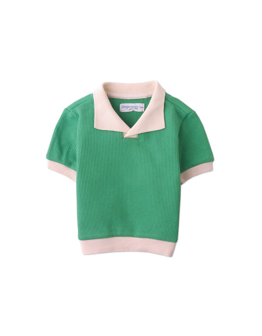 Baby Boys Lucas Waffle Polo