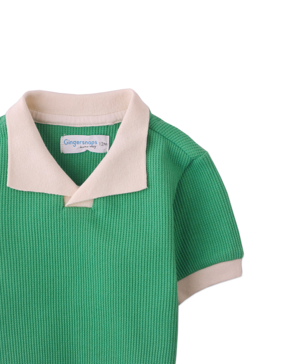 Baby Boys Lucas Waffle Polo