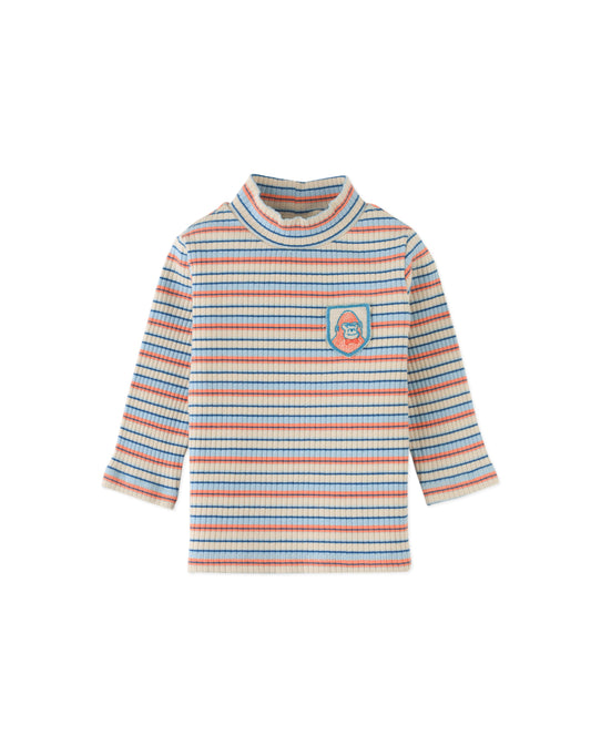 Baby Tatum Long Sleeve Tee with Mock Neck