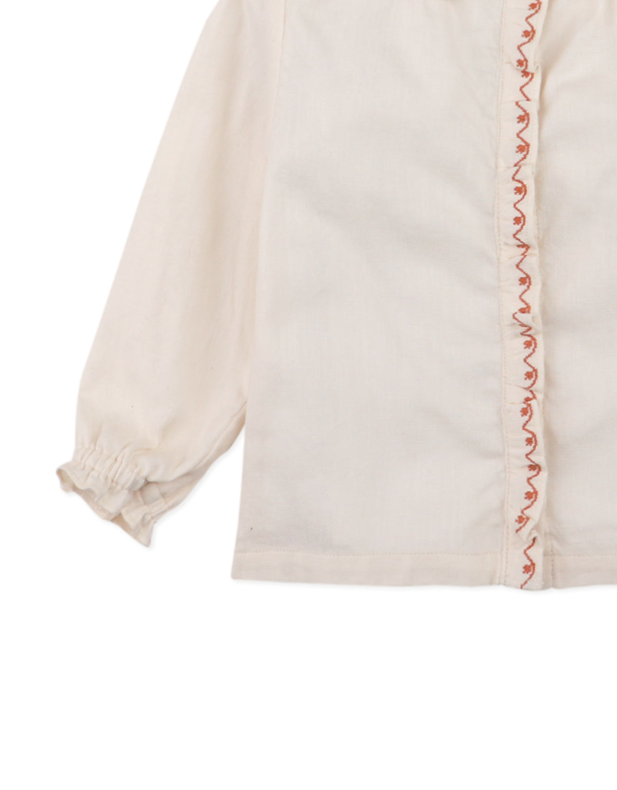 Baby Sarah Long Sleeve Blouse with Ruffles