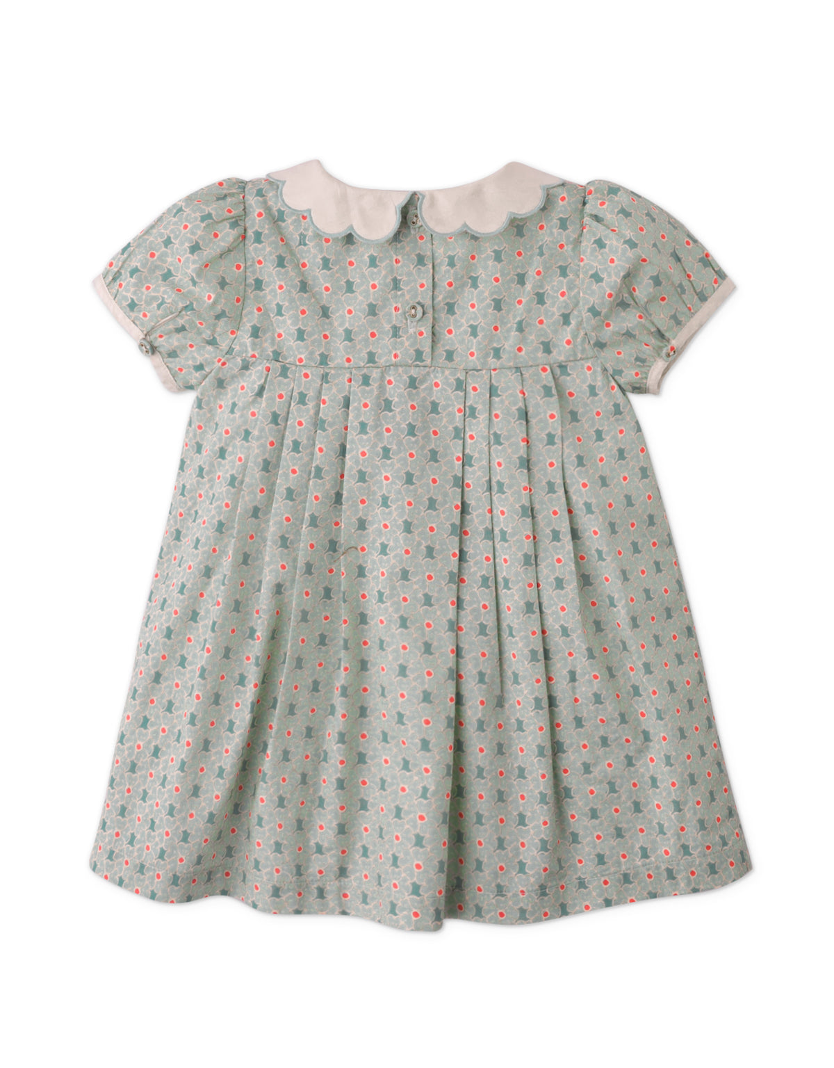 Baby Girls Norah Dress With Embroidered Collar