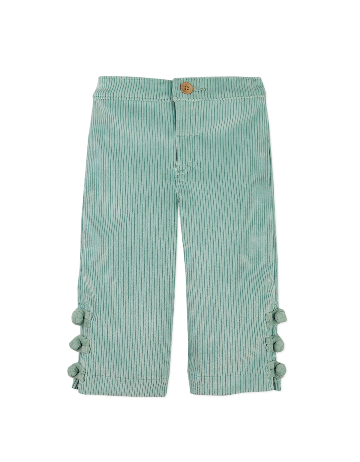Baby Arielle Side Slits and Chinese Button Closure
