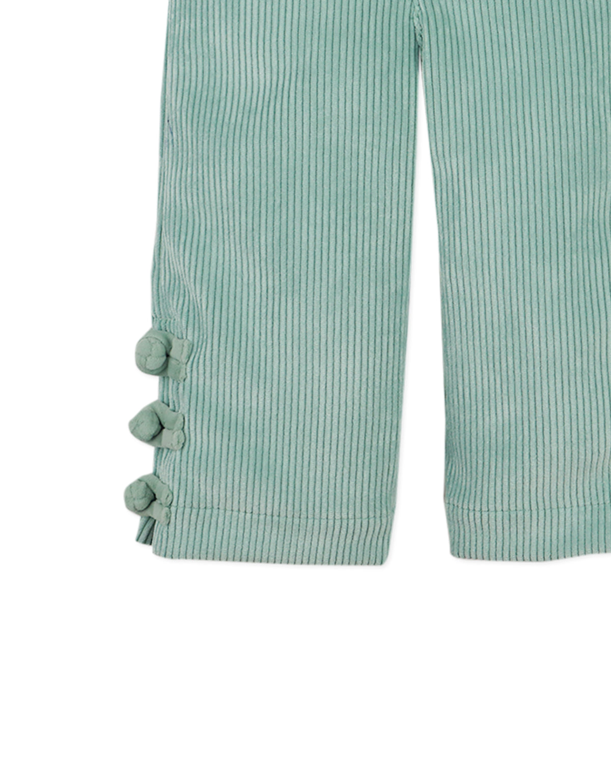 Baby Arielle Side Slits and Chinese Button Closure