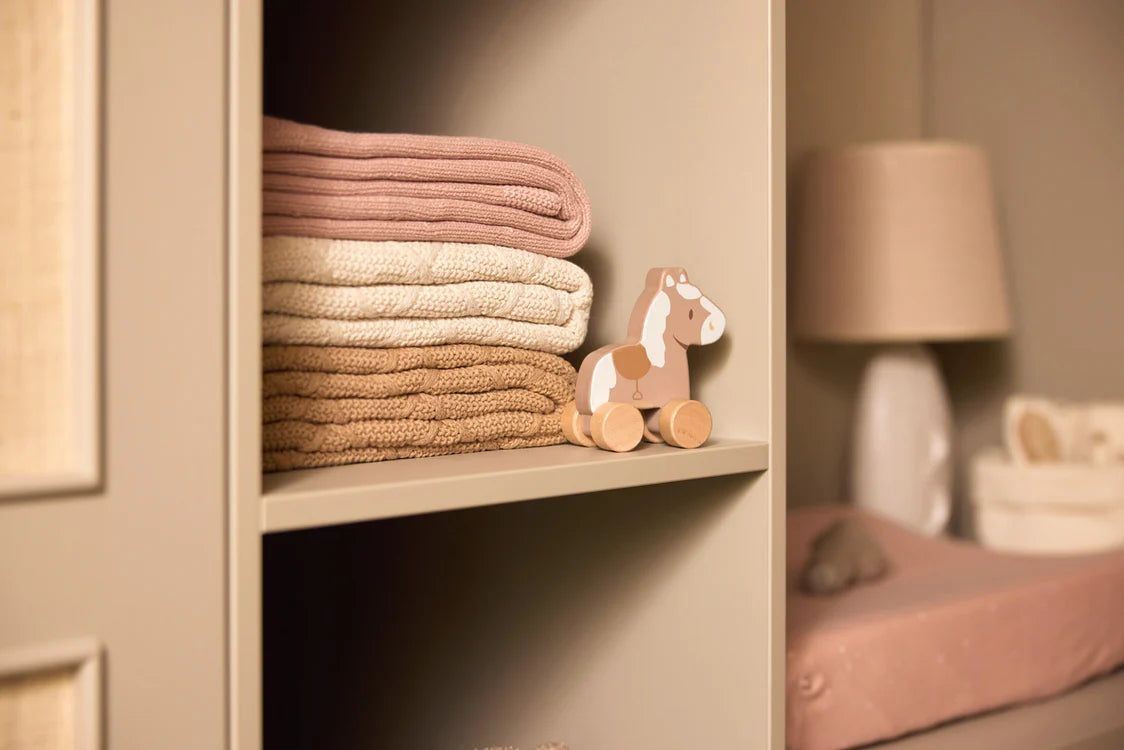 Wooden Horse on Wheels