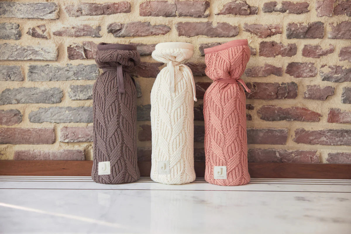 Hot Water Bottle Bag - Rosewood