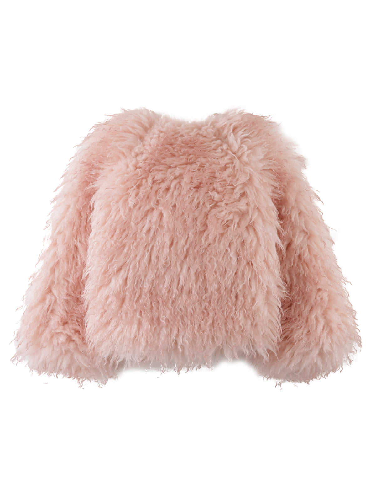 ბეწვის Raglan Sleeves ქურთუკი