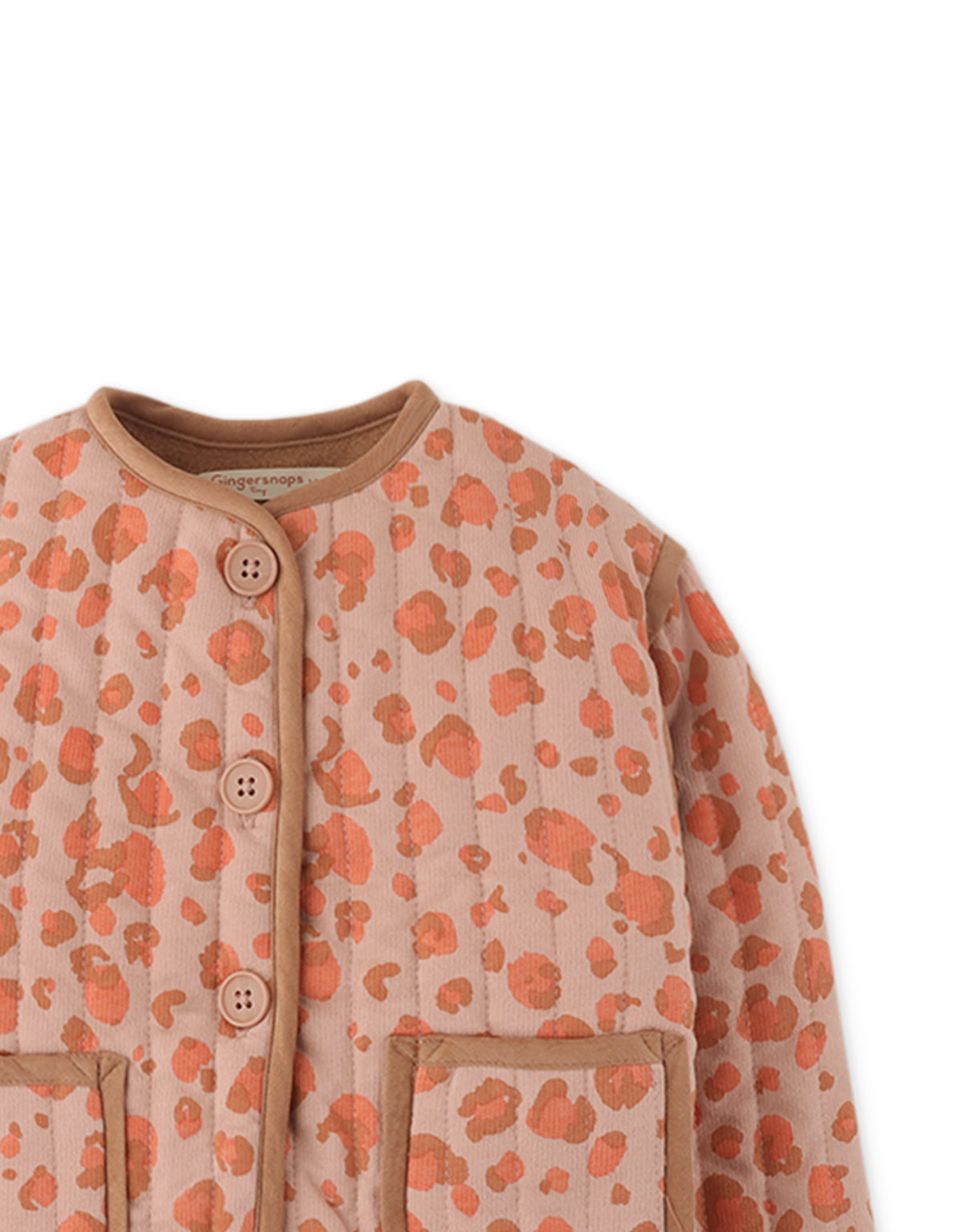 Baby Girls Animal Print Wadded Jacket