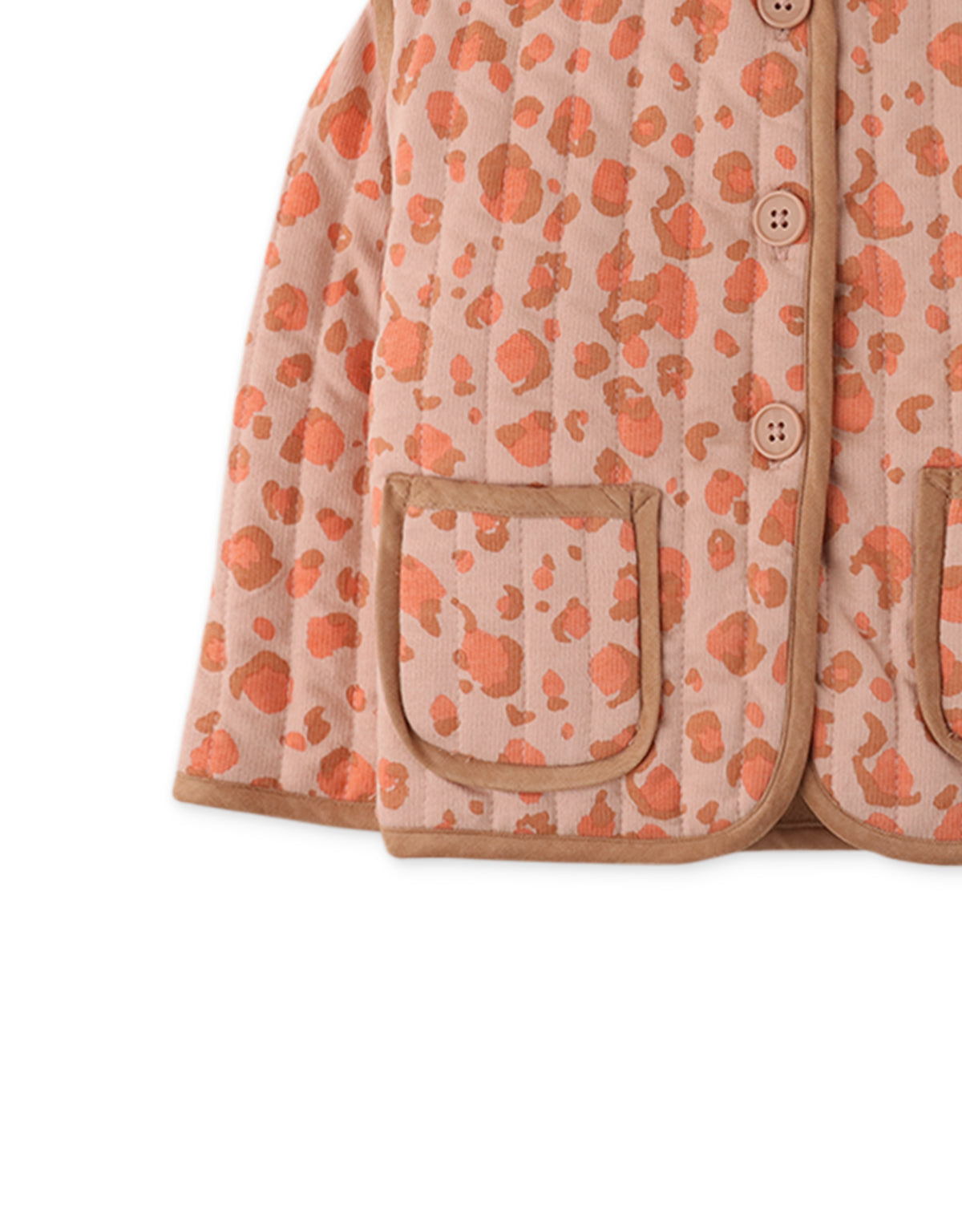 Baby Girls Animal Print Wadded Jacket