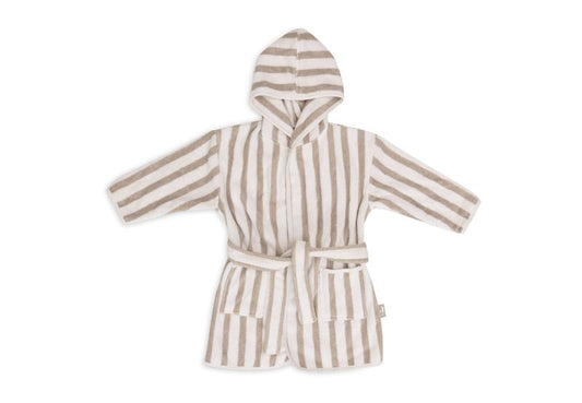Bathrobe Stripe Terry - Olive Green