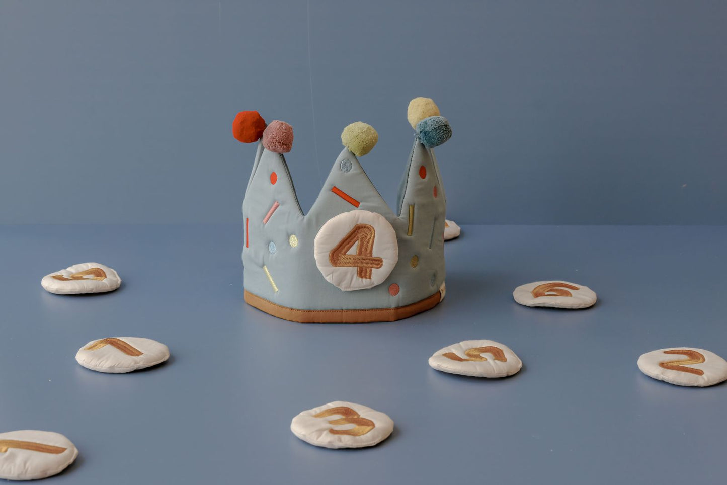 Celebration Crown Blue Mix - Birthday - Slate