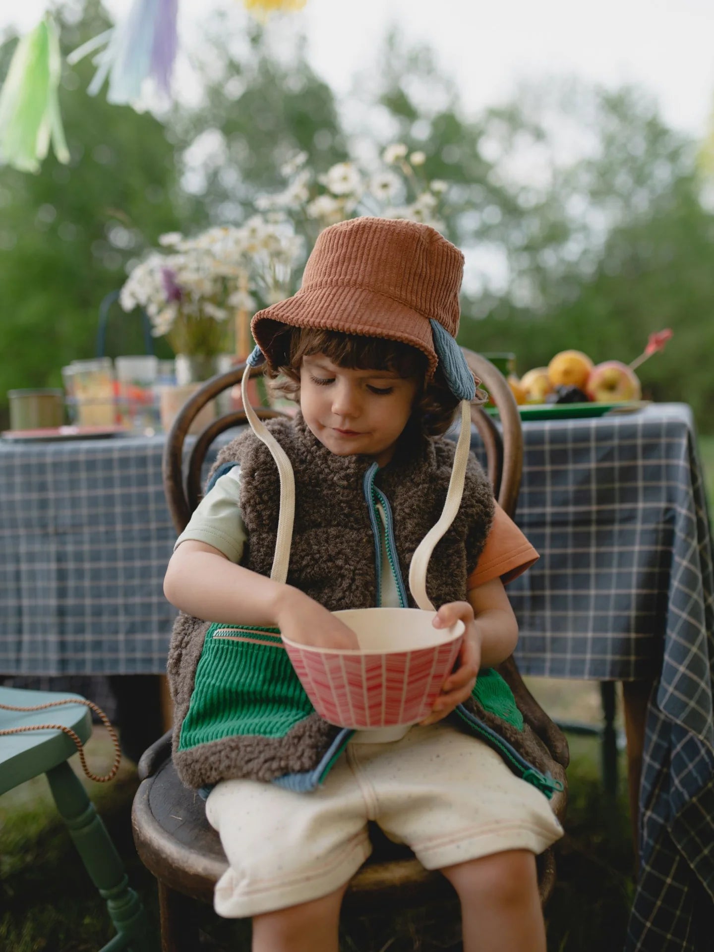 შექცევადი Merino Vest - Bluebird