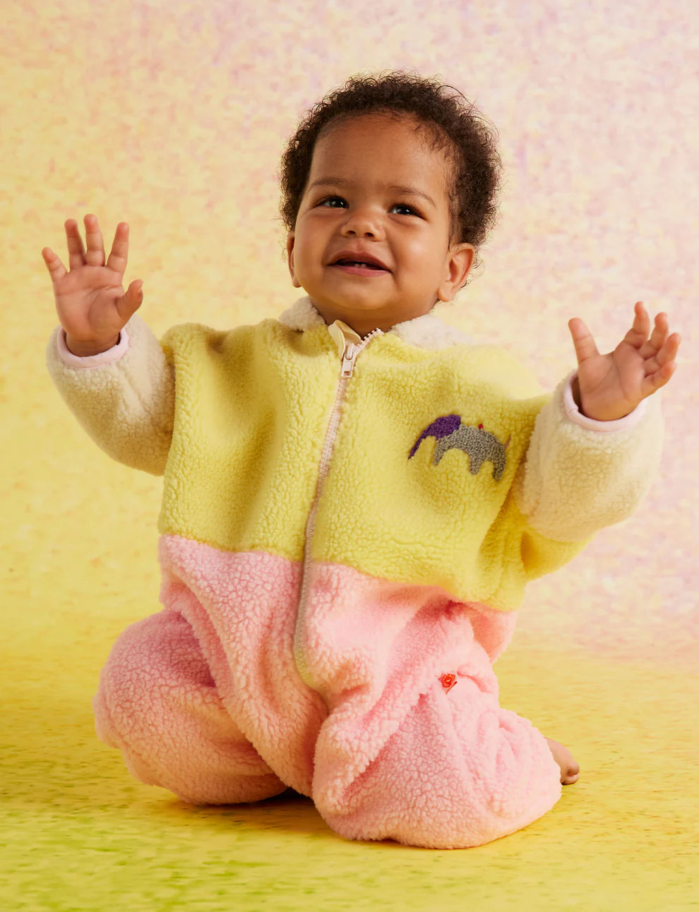 Happy Herd Sherpa Jumpsuit