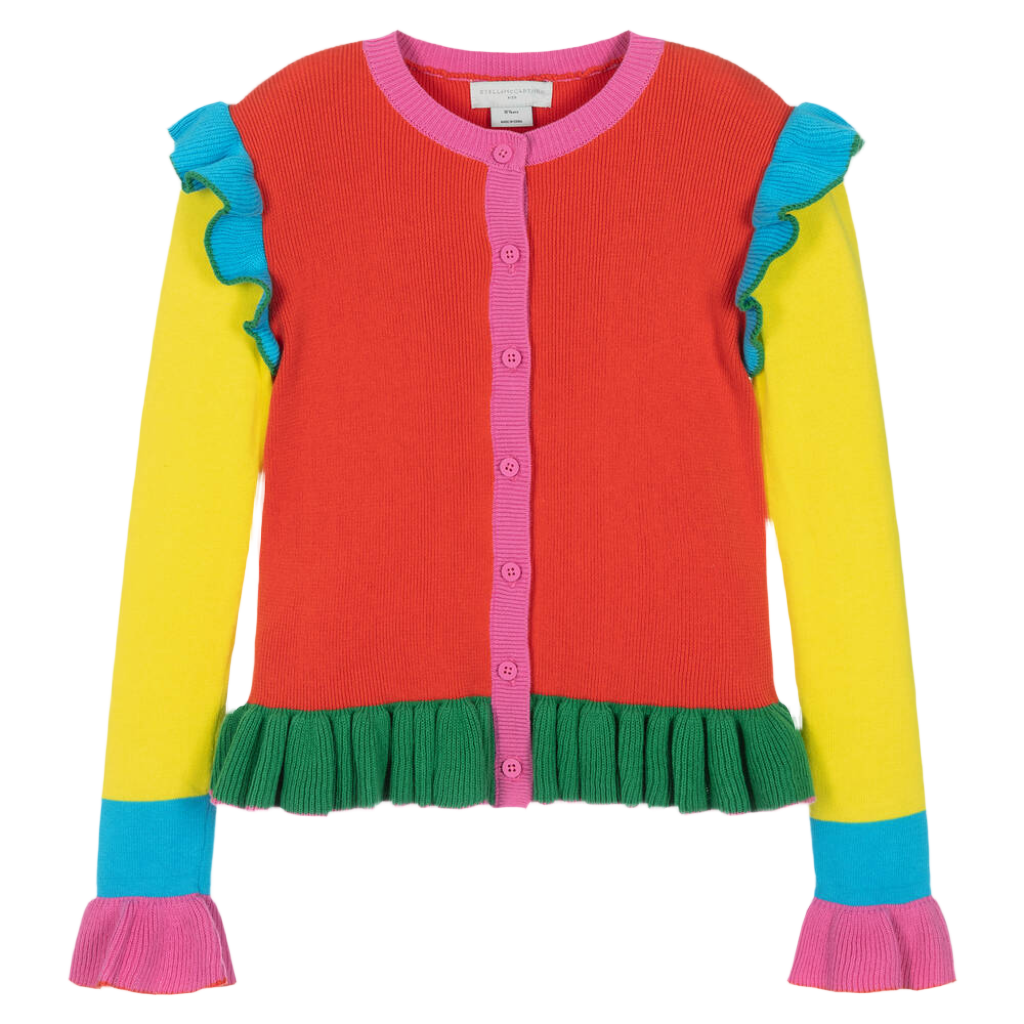 Colourful Knitted Cardigan