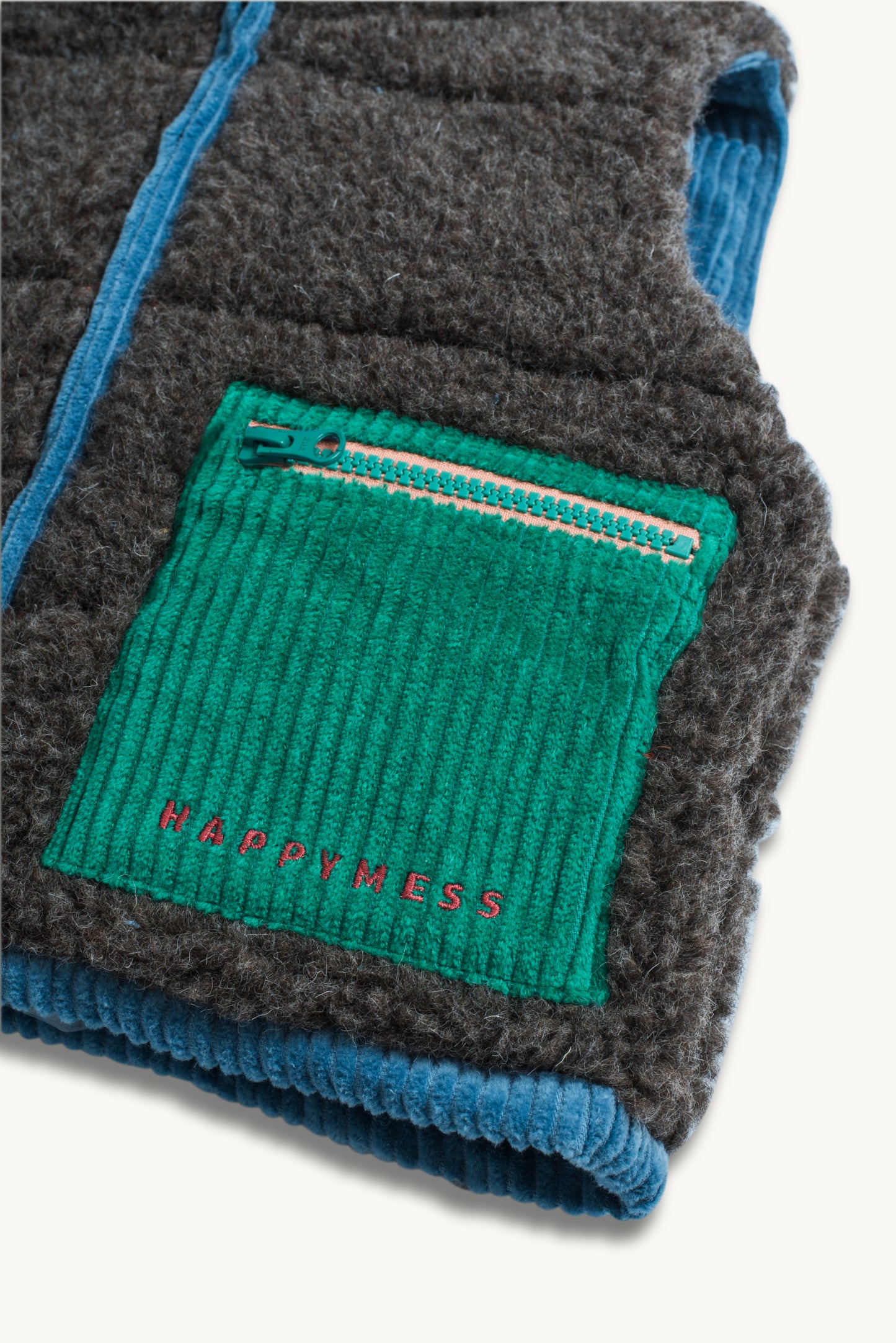 შექცევადი Merino Vest - Bluebird