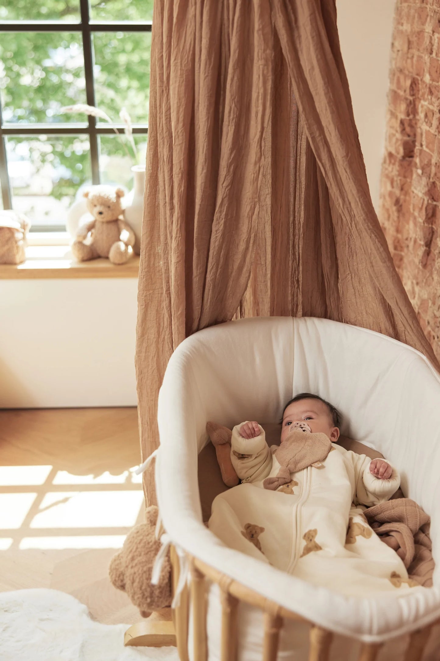 Sleeping Bag with Removable Sleeves Teddy Bear