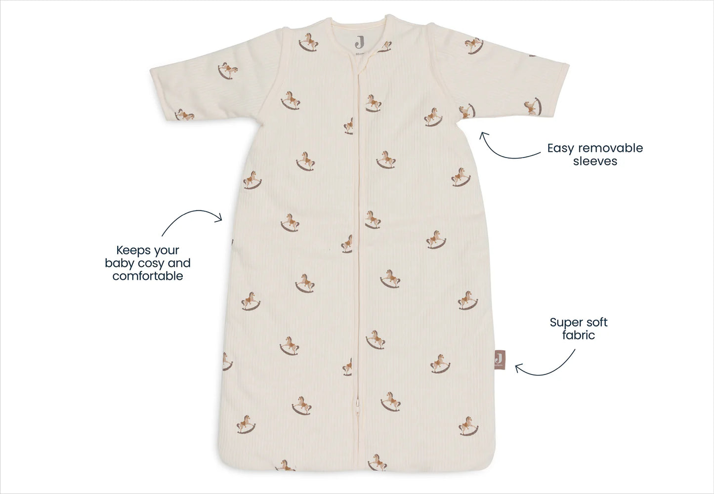 Sleeping Bag with Removable Sleeves Nostalgic Ride